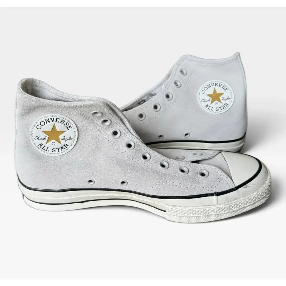 Converse Chuck 70 Hi SUEDE Pale Putty Men 8.5 Women 10.5 A05600C High Top